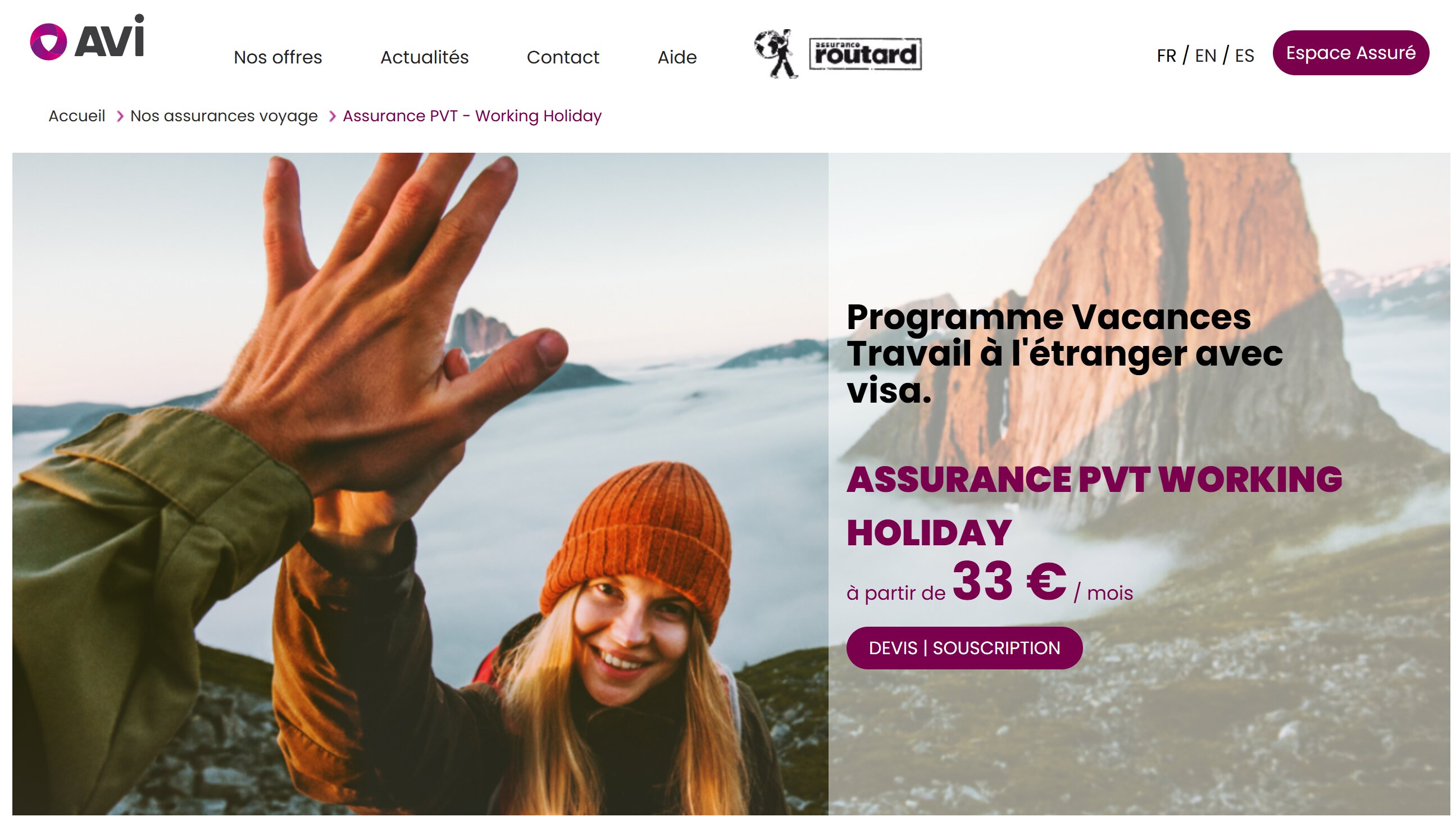 AVI PVT - Accueil et services d'assurance